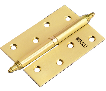 Петля стальная MS 100x70x2.5 R 2SG стальн.правая мат.золото