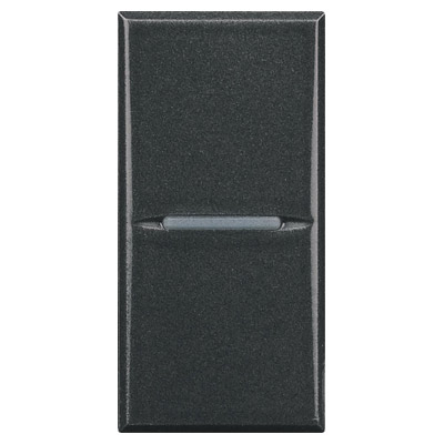 BT Axolute Антрацит Axial Выключатель 16 А 1 мод HS4001