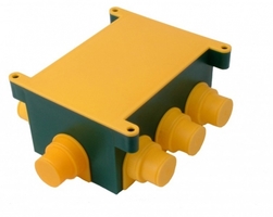 Коробка разветвительная КР1301 120*80*60 с крышкой IP 44 для монолита HEGEL