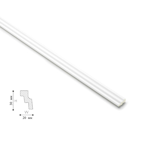 Плинтус потол.МC (30x20) 150шт. в уп.