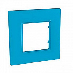 SE Unica Рамка 1-ая Голубика Quadro  MGU4.702.26