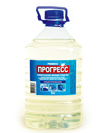 Ср-во ПРОГРЕСС ПРОЗРАЧНОЕ моющее    5л