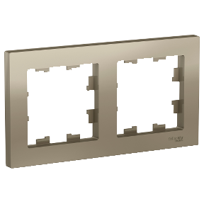 ATN000502 Рамка 2-постовая универсальная Шампань SE