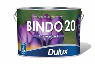 Краска ВД SADOLIN Bingo 20 WO интер.п/мат.моющ.10л 68012-10