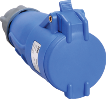 Розетка ССИ-213 16A/220B/2p+E Переносная EKF