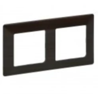 Рамка 2 поста Темное дерево 754172 LIFE Венгрия