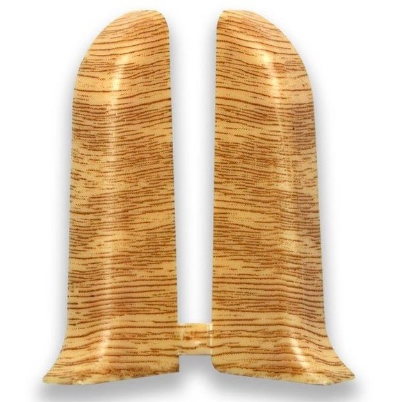 Дуб сафари / Торцевой угол для плинтуса К55 "Идеал Комфорт" 