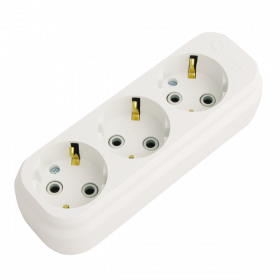 Makel колодка удлинителя 3гн б/з  MGP121/321 Турция (20)