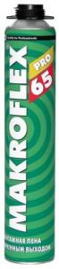 пена МАКРОФЛЕКС 65  850мл  ПРО/монтаж.пена проф./