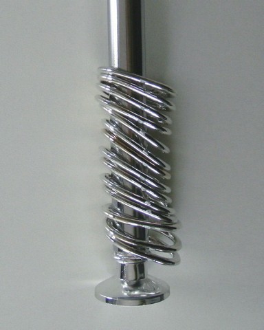 Карниз в ванную комнату 1,6x3 хром. 100010