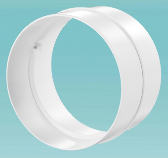 Соединитель кругл. каналов d=125мм  212