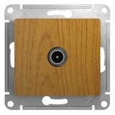 GSL000591 Розетка TV оконечная 1DB дуб Россия