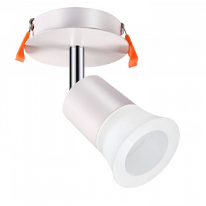 357457 NT 18 006 матовый белый Встраиваемый светильник IP20 COB 10W SOLO