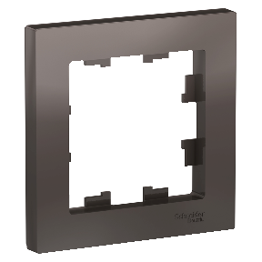 ATN000601 Рамка 1-постовая Мокко SE