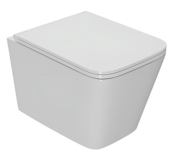 Унитаз подвесной безободковый SinteSi BALTI Tornado 3.0 с сиденьем дюр, микролифт SIN-TS-BLT-172