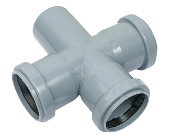 Крестовина  50/50/50х87,5° вн.канализ. (120) VALFEX
