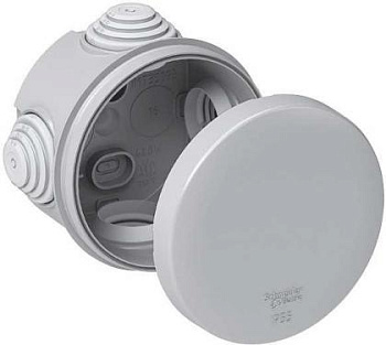 Коробка разветвительная "SCHNEIDER" IMT35093, d65 h40, 4 ввода, IP55, (150/1)