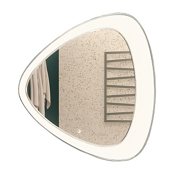 AZARIO зеркало Edda влагостойкое с подсветкой и гравировкой 700*700