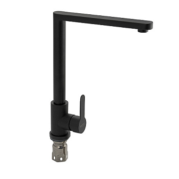 9106 MAGNUS Смеситель для кухни Графит из нерж.стали