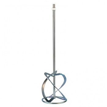 Насадка для миксера "Сибртех" для легких растворов 160х590мм оцинкованная (М14) 848997