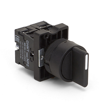 Переключатель на 3 положения с фиксацией NP2-ED33, 2НО, IP40 574098 CHINT