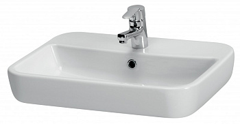 Раковина на столешницу CASPIA  60 SQUARE  1отв.