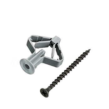 Дюбель-бабочка 10х50 TNF-W с шурупом (100шт)