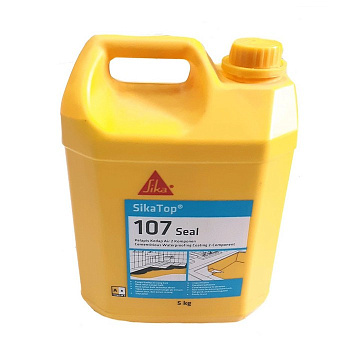 532973 Цементно-полимерная гидроизоляция SikaTop Seal-107 (A) (Канистра 5 кг)