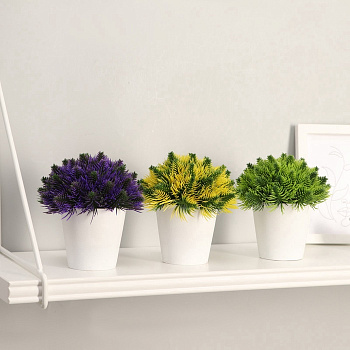 Бонсай в горшке "Пышные веточки" 8х15см микс 4736473