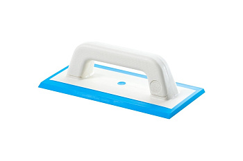 Резиновый шпатель для цементных затирок (Синий) 100х245мм 13695х245SG