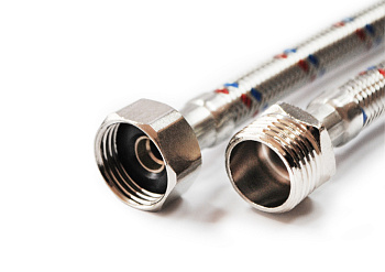 Гибкая подводка для воды VALFEX нерж.сталь 1/2" В-Н200 см (50) 