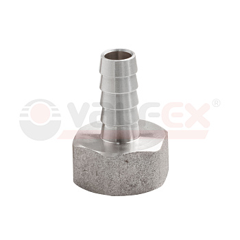 Штуцер для шланга с внутренней резьбой VALFEX ВР 1/2"х20 НИКЕЛ. (240/10) (VF.654.N.012.20)