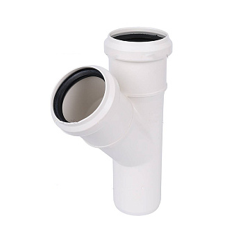 Тройник 50/50/45 КОМФОРТ бел. (508013.К)