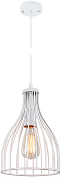 Люстра подвесная SP1-1710-1W E27 220 В 60Вт металл белый