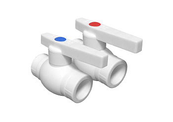 Кран шаровой полнопроходной 32 (24/6) (Valfex) ЗАВОД ВАЛФ-РУС БЕЛЫЙ