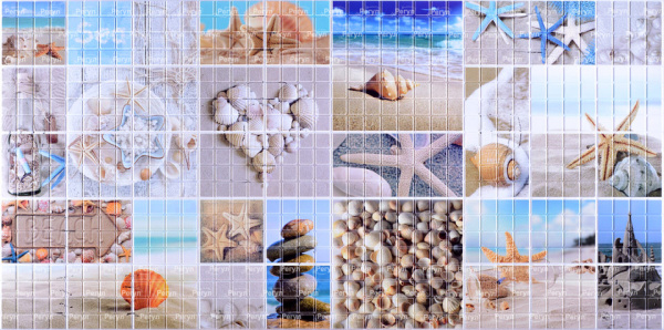 Мозаика "Морской берег"/2  30шт/уп