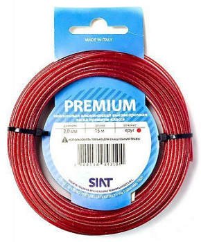 Леска SIAT Premium 2,0*15м (алюминиум круг) 555006