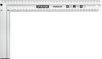 Угольник столярный "STAYER HERCULES" 350мм 3432-35