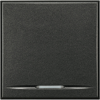 BT Axolute Антрацит Выключатель 16 А 2 мод HS4051/2