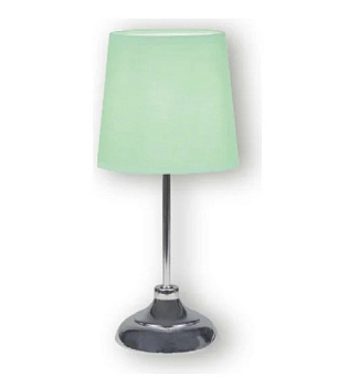 Светильник настольный декоративный "Трапеция" салатовый Е14 Фарлайт
