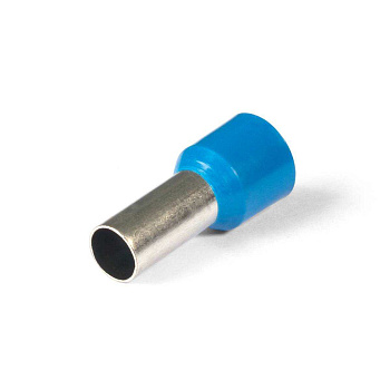 Наконечник штыревой НШВИ 16-12 Синий КВТ (100/1) 79452