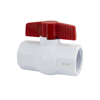 Кран шаровый 1 1/2 м/м ручка-бабочка 477