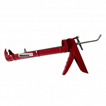 Пистолет для герметика DERZHI полукорпусной, усиленный 1812-101