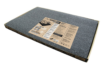 Подложка под кварц-винил (LVT, SPC, WPC) PolyBlock (0,75х0,5, гофроящик+пленка, 11,25м2/30шт/уп) 