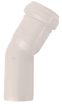 Отвод 110/30 КОМФОРТ бел. (504051.К)