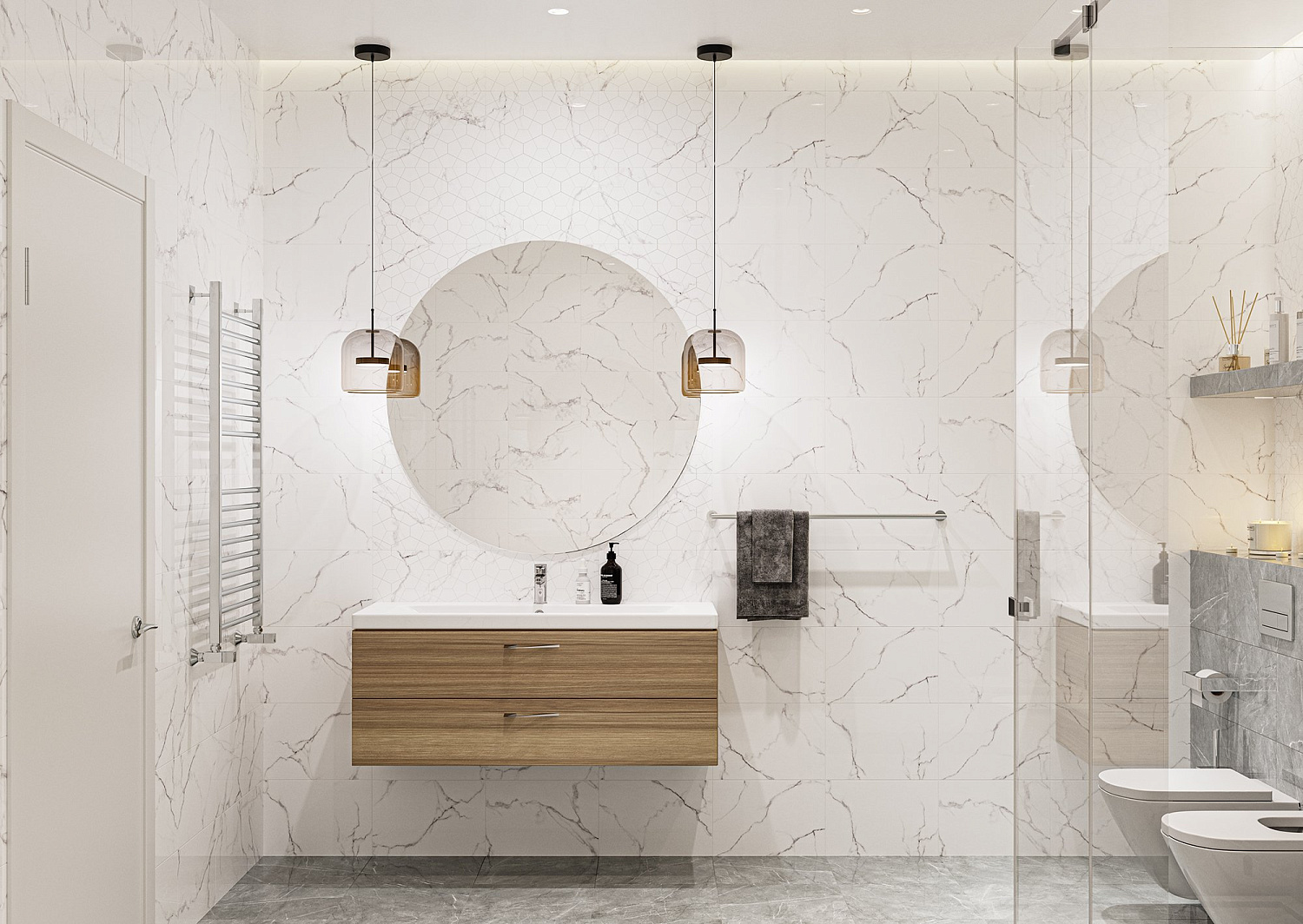 Облицовочная плитка  9VG0008TG  GlobalTile Vega GT Сер. 40*27 _ 1 \77,76