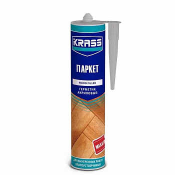 Герметик по дереву KRASS Parquet махагон (300мл)