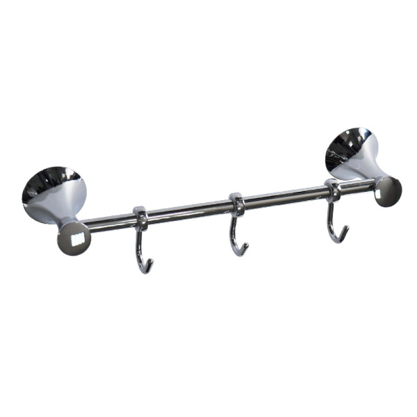 85204 Magnus- Вешалка с 3-мя крючками прямая