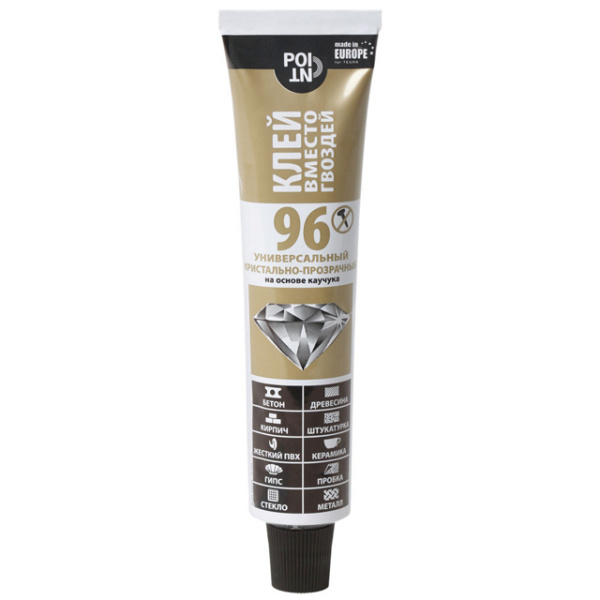 клей вместо гвоздей Циклон -96 крист-прозрачный 80мл