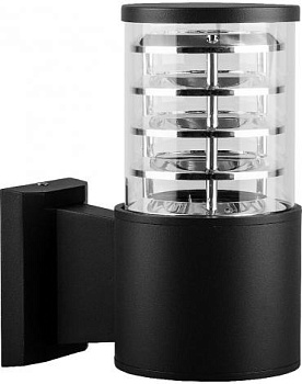 Светильник DH0801 60W 230V E27 ЧЕРНЫЙ IP54 FERON 06300 Электрика